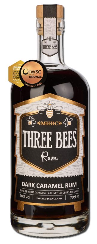 THREE BEES Dark Caramel Rum