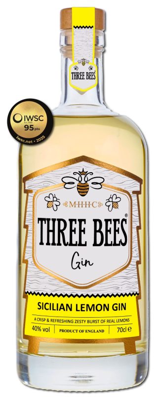 THREE BEES Sicilian Lemon Gin