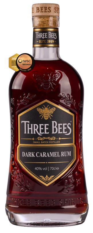 THREE BEES Dark Caramel Rum