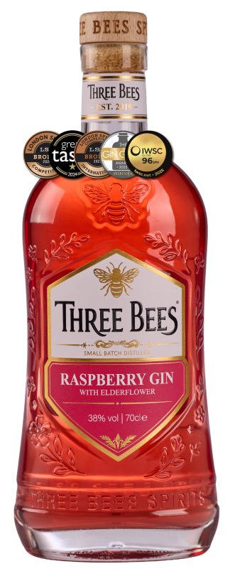 THREE BEES Raspberry Gin