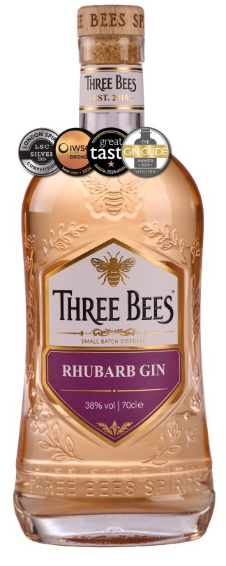 THREE BEES Rhubarb Gin